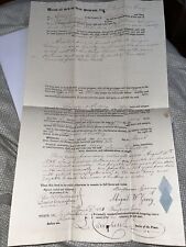 1836 Deed Transfer Keene New Hampshire NH Property - Franklin Cutting Genealogy picture