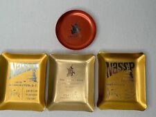 Vintage Metal Ashtrays Dishes Promotional Josten’s Owatonna NASSP Yearbook picture