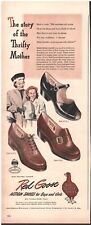 1947 Red Goose Shoes Kids Boys Girls Vintage Original Magazine Print Ad picture