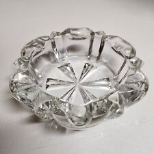 Vintage Reims French Cut Crystal Ashtray picture