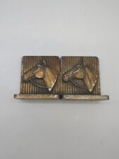 Horse Heads Vintage Bookends picture