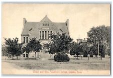c1905 Chapel Rice Washburn College Exterior Building Topeka Kansas KS Postcard picture