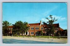 Saginaw MI-Michigan, Central Michigan College Union Bldg, Vintage c1958 Postcard picture