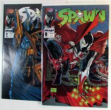 Spawn Lot of 2 #7,8 Image Comics (1993) NM- 1st Print Comic Books picture