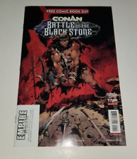Conan the Barbarian Battle of the Black Stone Free Comic Book Day 2024 Stamped picture