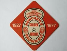 Beer Coaster ~ Scottish & Newcastle Breweries 1927-77 Golden Jubilee ~ ENGLAND picture