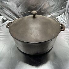 Wagner Ware Sidney O 9 Cast Iron Round Roaster + Lid Handle Vintage Dutch Oven picture