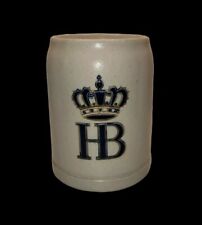 Vintage HB Beer Stein Hofbrauhaus München 0.25L Stoneware Ceramic Mug picture