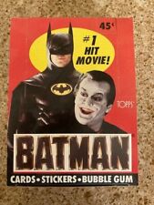 1989 Topps Batman Movie Series 1 Trading Card Box 36 Factory-Sealed picture