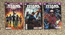 Titans #1, 2 & 3 * current series set 2023 2024 * lot all cover A and NM picture