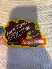 1994 Vintage Nickelodeon Magazine Nestle Quik Chocolate Milk Promotional Magnet picture