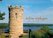 Postcard Julien Dubuque Monument in Dubuque Iowa, IA picture