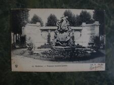 Vtg. Boreaux France, Fontaine Amedee Larrieu Postcard Pmkd 1903 (B15) picture