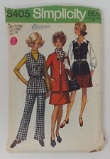 Simplicity 1969 Sewing Pattern #8405 Skirt Pants Jacket Petite Size 14 Vintage  picture