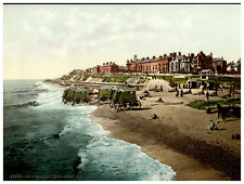 England. Southwold, from the Pier. Vintage Photochrome by P.Z, Photochrome Zuri picture