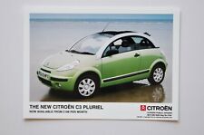 Car Press Photo - 2003 Citroen C3 Pluriel - Green - Front / Side View picture