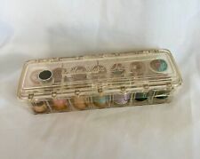 Vintage c1950’s Tidee Maid Deluxe Plastic Thread Box / sewing Container W Thread picture