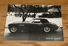 Original 1964 Austin Healey 3000 Mark III Convertible Sales Sheet Brochure 64 picture