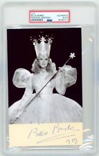 Billie Burke ~ Signed Autographed Glinda Good Witch The Wizard of Oz ~ PSA DNA picture