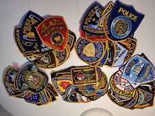 Police Patch Lot 20 Law Enforcement Patches New & Used picture