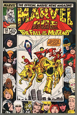 Marvel Age #58 X-Men Fall Of The Mutants The 'Nam Murray Interview Hembeck 1988 picture