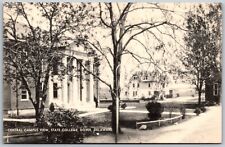 Vtg Dover Delaware DE Central Campus View State College 1940s View Postcard picture
