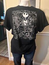 Disney's Tim Burton the nightmare before Christmas size large T-shirt picture