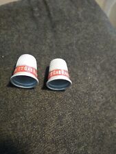 Vintage Buffalo Jewett Gas Stove Ranges Thimble Silver Tone Sewing Advertising picture