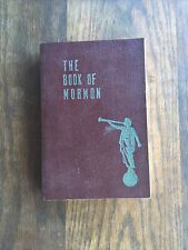 The Book of Mormon 1950 Black Soft Cover Church of Latter Day Saints 1950 Print picture