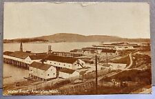 1912 Vintage Postcard: Waterfront at Anacortes (Skagit County), Washington RPPC picture