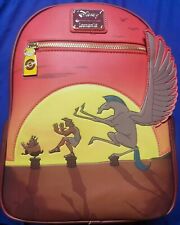 New Disney Parks Loungefly Hercules 25th Anniversary Sunset Mini Backpack WT picture