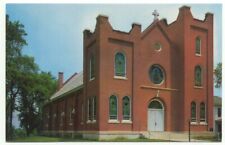 Humboldt KS St. Joseph Church Vintage Postcard Kansas picture