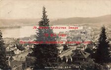 OR, Marshfield, Oregon, RPPC, Bird's Eye View, Commercial Area, Photo picture
