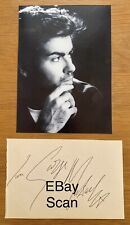 George Michael Wham Original Signed Autograph Signature L👀K  picture