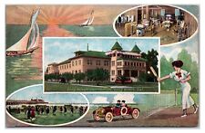 VTG 1910s - Long Beach Sanitarium - Long Beach, California Postcard (UnPosted) picture