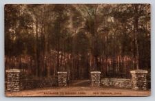 c1910 Hand Colored Entrance Waverly Farms New Canaan CT P644 picture