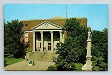 Madisonville Kentucky Hopkins County Courthouse Streetview Chrome Postcard picture