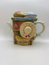 Fitz and Floyd Omnibus Butcher Block Creamer (1995 Country Theme) picture