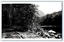 c1940's Pyramid Lake Fishing Paradox New York NY RPPC Unposted Photo Postcard picture