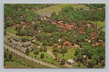 Postcard Aerial of Old Salem Winston-Salem North Carolina picture