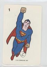 1977 Russell Superman Card Game Blue Back Superman #1 01v6 picture