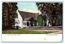 c1910 St. Paul's Episcopal Church, Stockbridge Massachusetts MA Posted Postcard picture