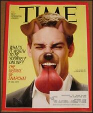 3/13/2017 Time Magazine Evan Spiegel The Genius of Snapchat Trevor Noah Trump picture