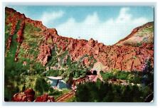 View of Tunnel No. 3 in Weber Canyon Utah UT Posted Postcard picture