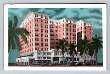 Miami FL-Florida, The McAllister Hotel, Advertising, Antique Vintage Postcard picture