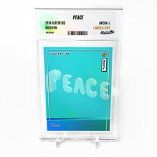 PEACE Holographic Art Card 2024 GleeBeeCo Slabbed Funky #PCFN-L Only /25 picture