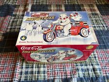 Franklin Mint Coca-Cola Motortrike Classic Tin Collectible Toy picture