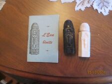 Vintage Eau Benite  Holy Water Bottle Set with Booklet picture