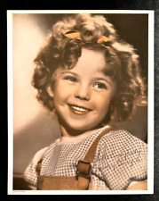 YOUNG SHIRLEY TEMPLE SIGNED COLOR PORTRAIT PHOTO (ST-1) picture