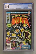 The Man Called NOVA #1 ~ 9/76, CGC Graded at 8.0 Off-White To White Pages Origin picture